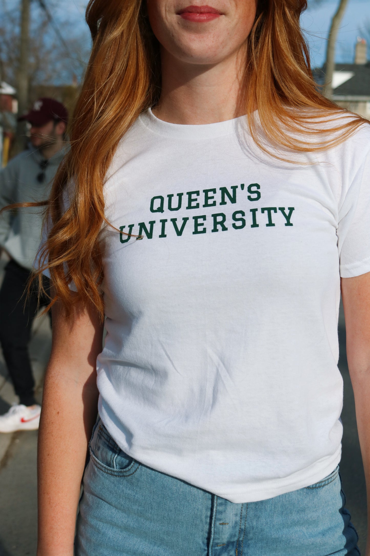 White Baby Tee
