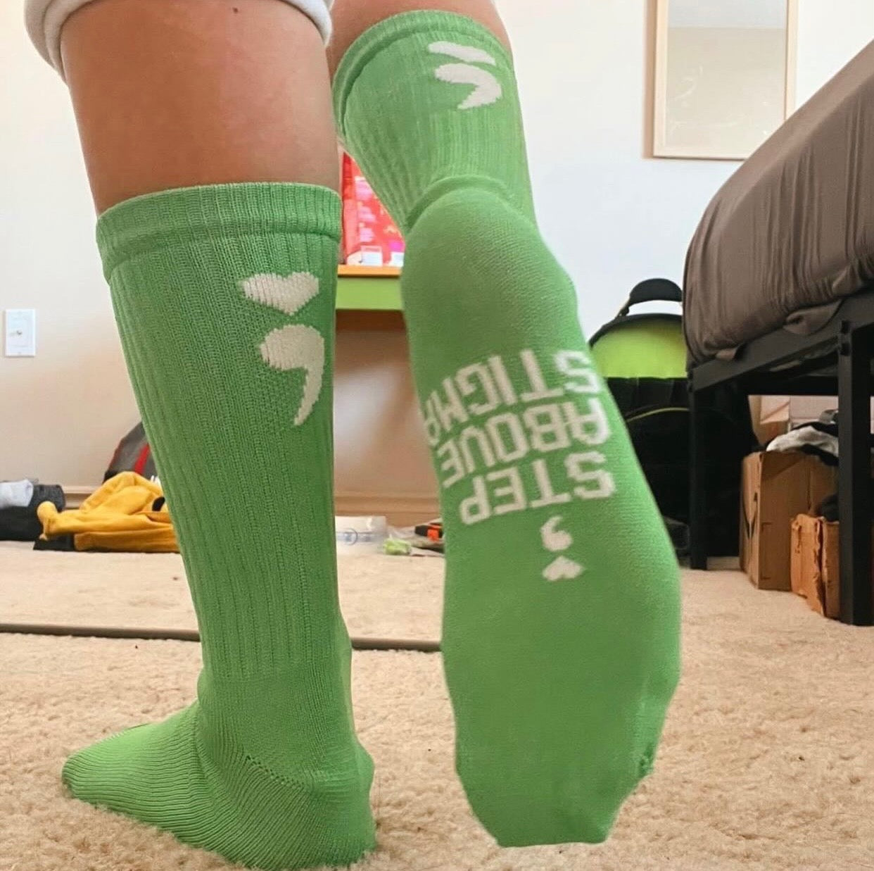 St. Pats Socks - Step Above Stigma