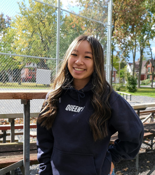 Navy Queens Hoodie